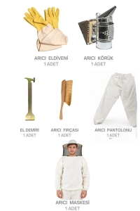 Arıcılık Başlangıç Seti - Ful Set Tüm Arıcılık Ekipmanları